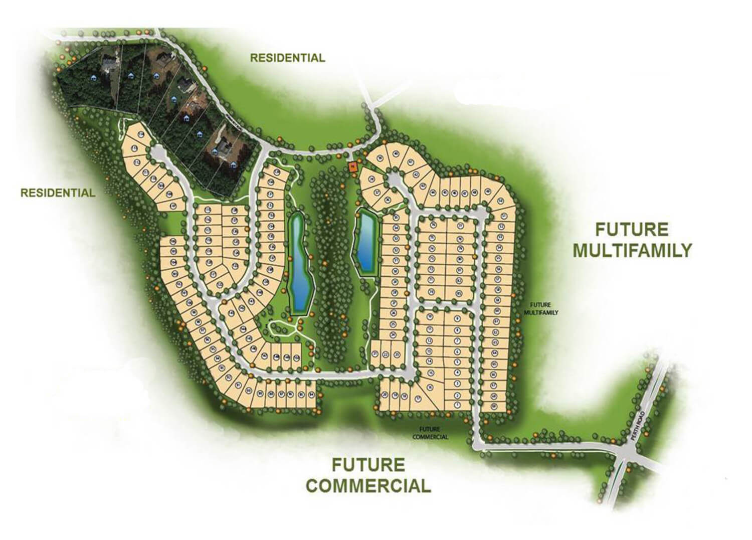 Westhall Site Plan